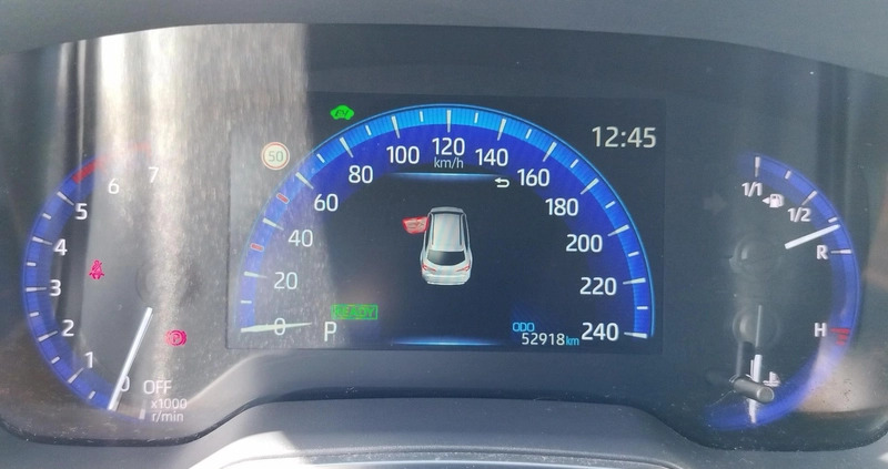 Toyota Corolla cena 93900 przebieg: 52970, rok produkcji 2019 z Sępopol małe 326